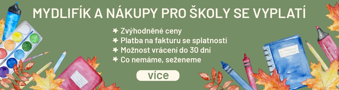 Vyhodne nakupu pro skoly na www.mydlifik.cz